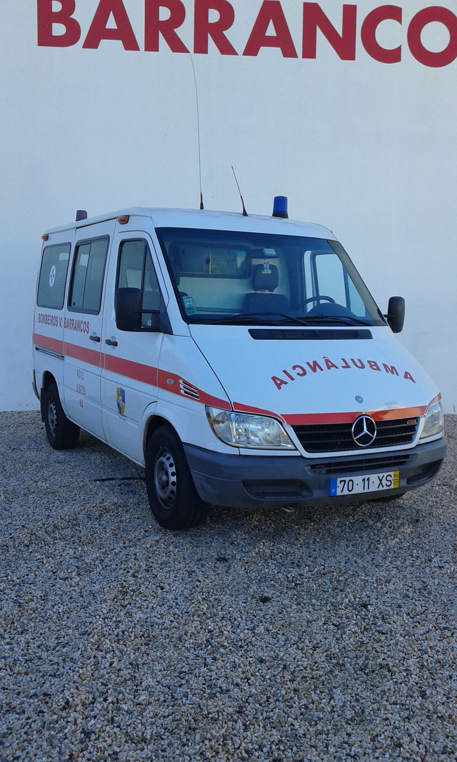 ABTD 02 - Ambulância de Transporte de Doentes - Tipo A1